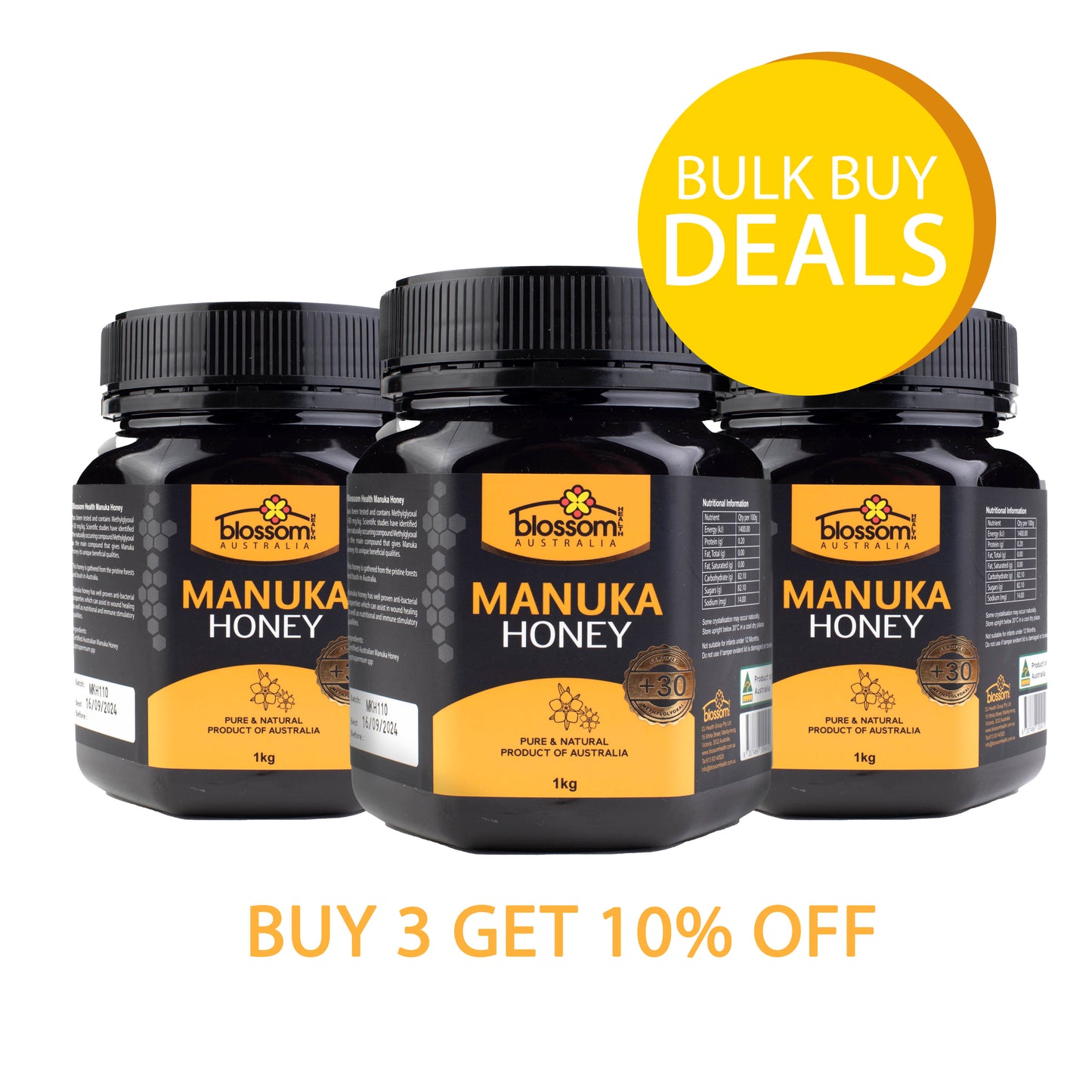 Manuka Honey MGO 30+